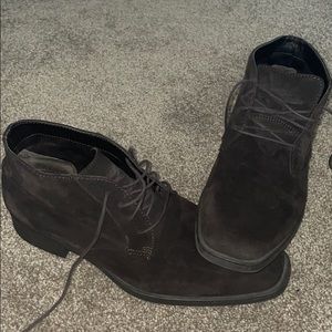 Calvin Klein’s Men’s suede shoes